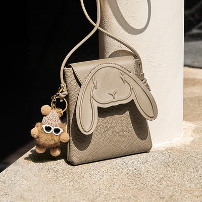 Knightsbridge | Aurora Genuine Leather Shoulder Hobo Bag