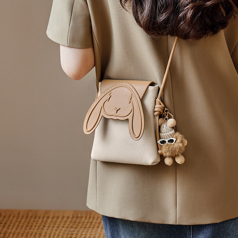 Knightsbridge | Aurora Genuine Leather Shoulder Hobo Bag
