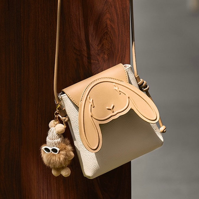 Knightsbridge | Aurora Genuine Leather Shoulder Hobo Bag