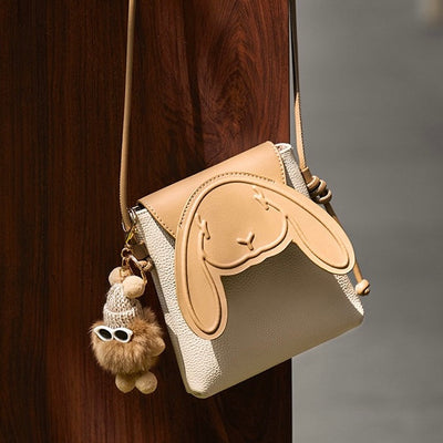 Knightsbridge | Aurora Genuine Leather Shoulder Hobo Bag