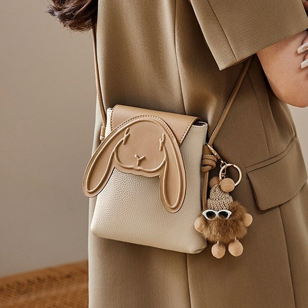 Knightsbridge | Aurora Genuine Leather Shoulder Hobo Bag