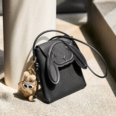 Knightsbridge | Aurora Genuine Leather Shoulder Hobo Bag