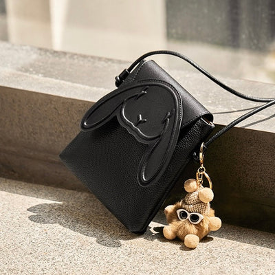 Knightsbridge | Aurora Genuine Leather Shoulder Hobo Bag