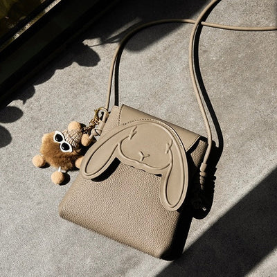 Knightsbridge | Aurora Genuine Leather Shoulder Hobo Bag