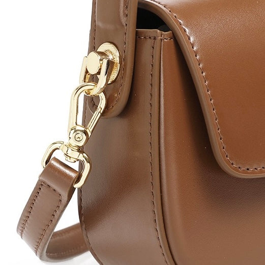 Belgravia | Genuine Leather Baguette Shoulder Bag
