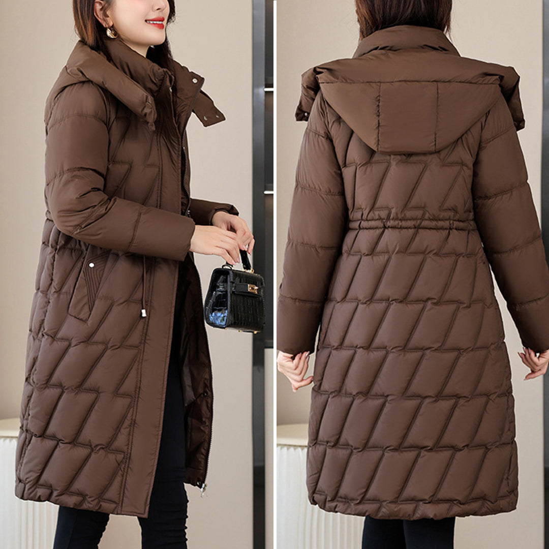 Isabella  Long Quilted Jacket
