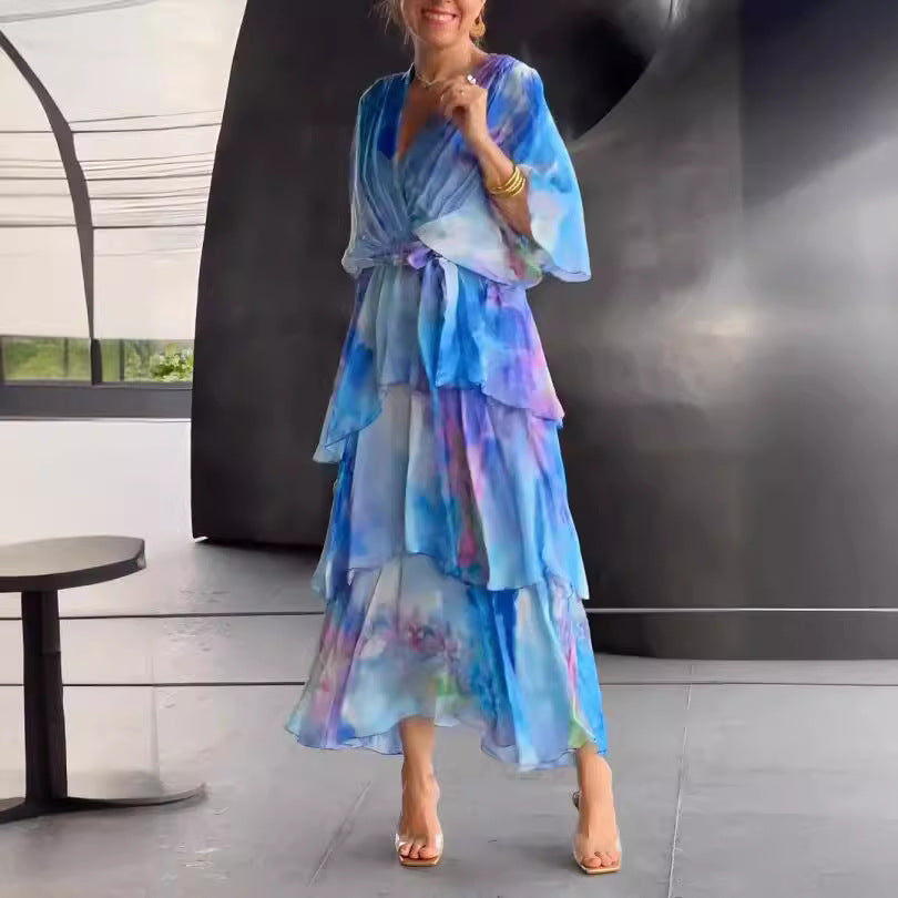 Valerie Floral Layer Dress