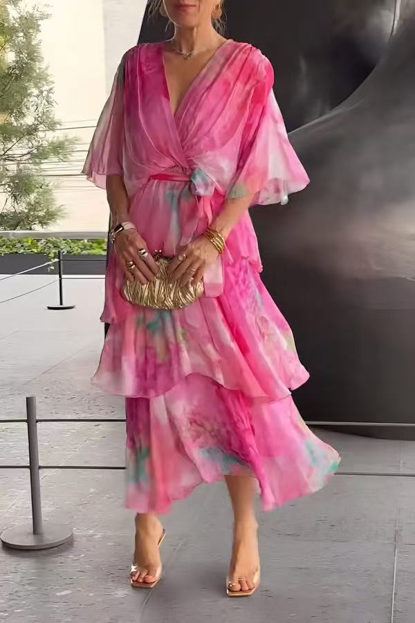 Valerie Floral Layer Dress