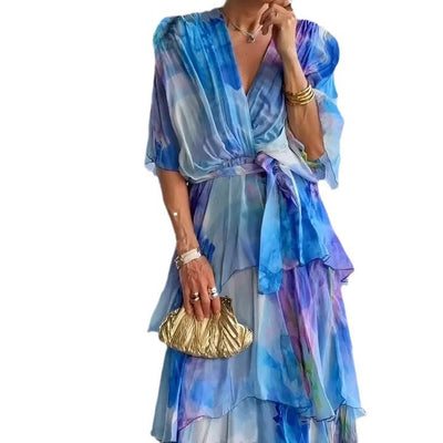 Valerie Floral Layer Dress