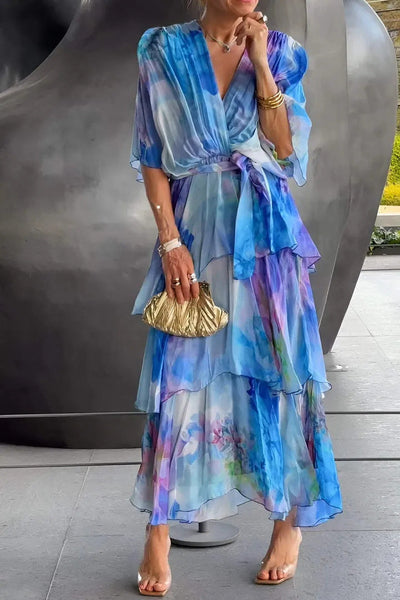 Valerie Floral Layer Dress