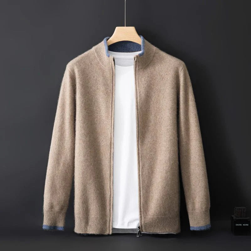 Mayfair Cashmere Zip Jacket