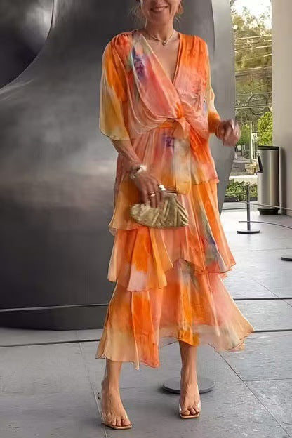 Valerie Floral Layer Dress