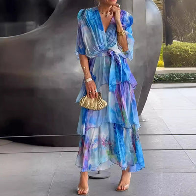 Valerie Floral Layer Dress
