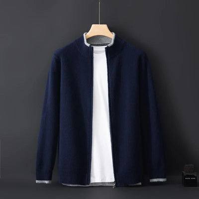 Mayfair Cashmere Zip Jacket