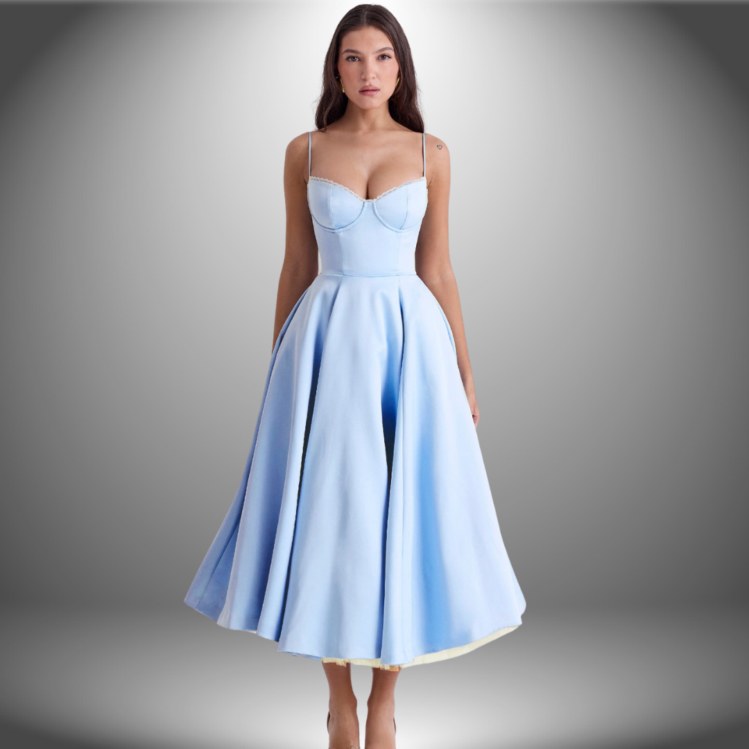 Ariana - Elegant Midi Dress