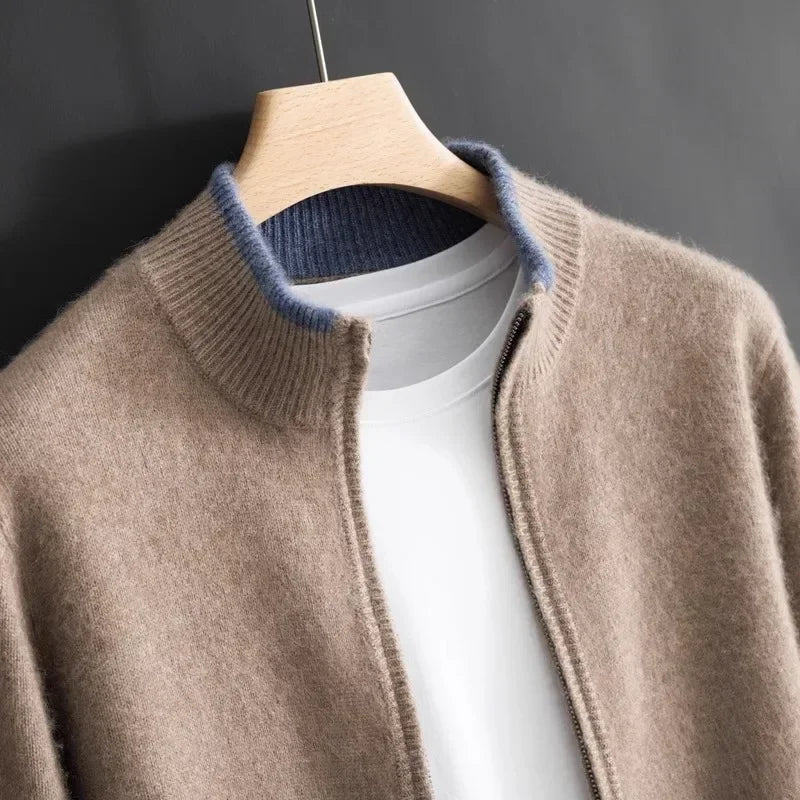 Mayfair Cashmere Zip Jacket
