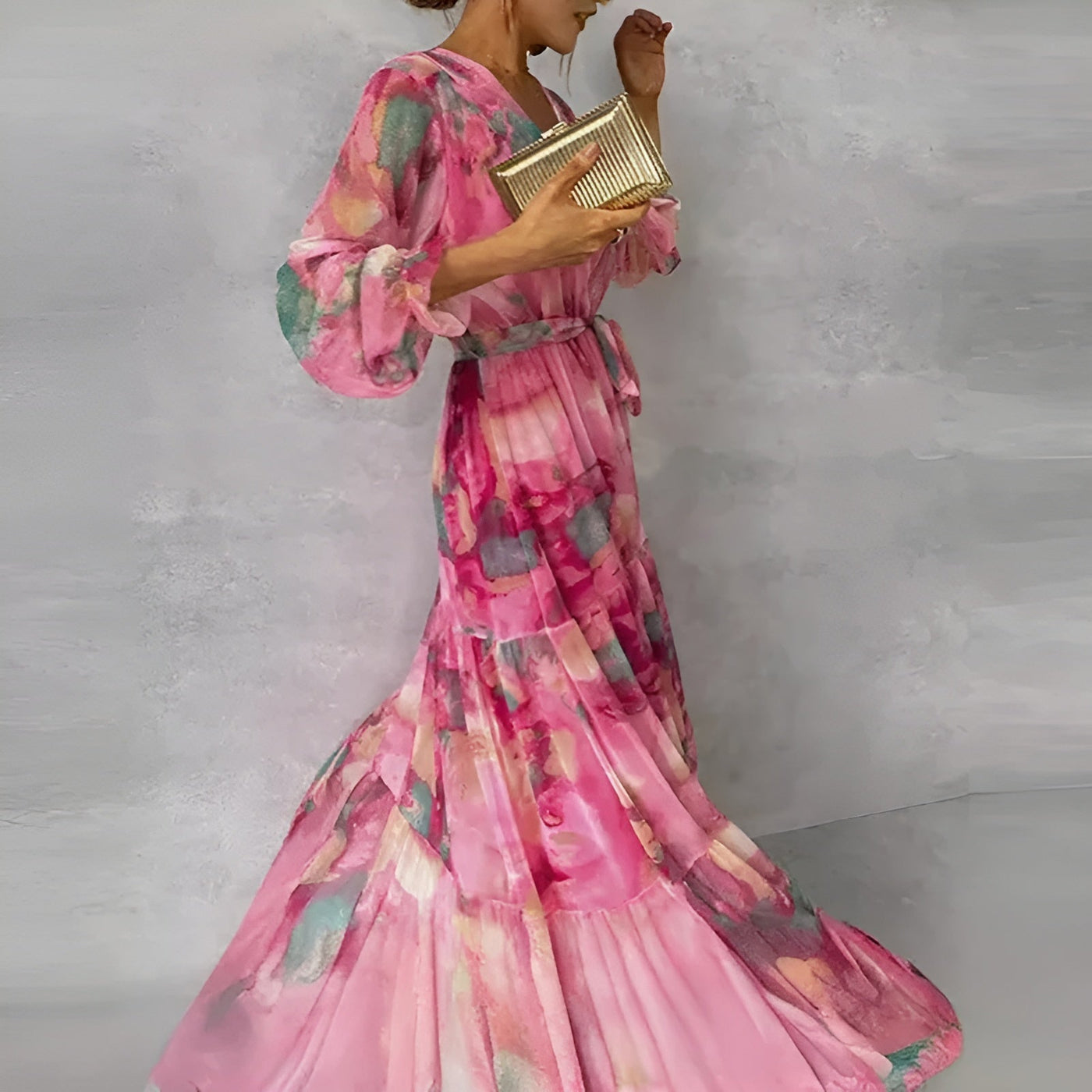 Elara - Elegant Floral Summer Dress