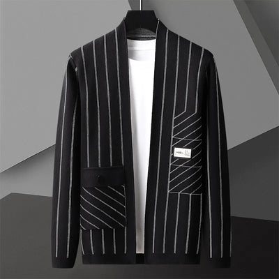Montclair Striped Cardigan