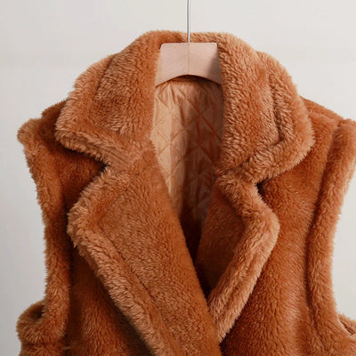 Long Fur Vest