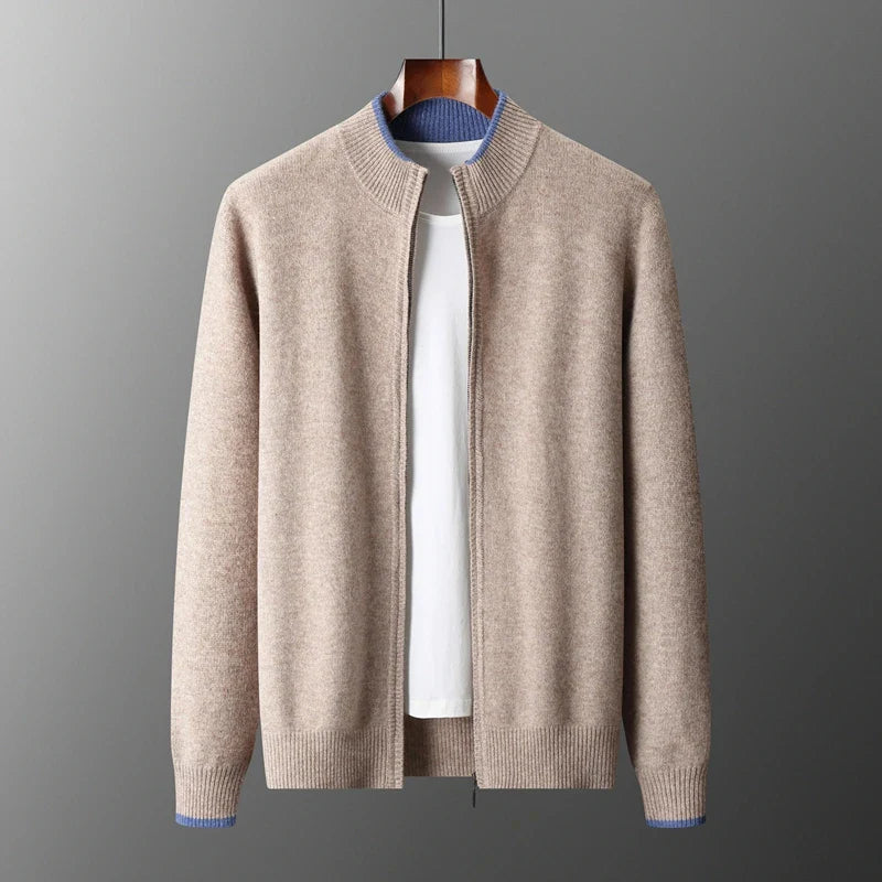 Mayfair Cashmere Zip Jacket