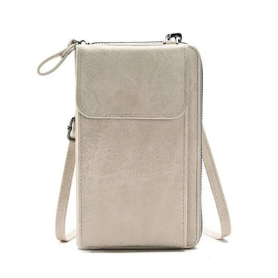 Grace™ Chic Compact | Classic Leather Handbag