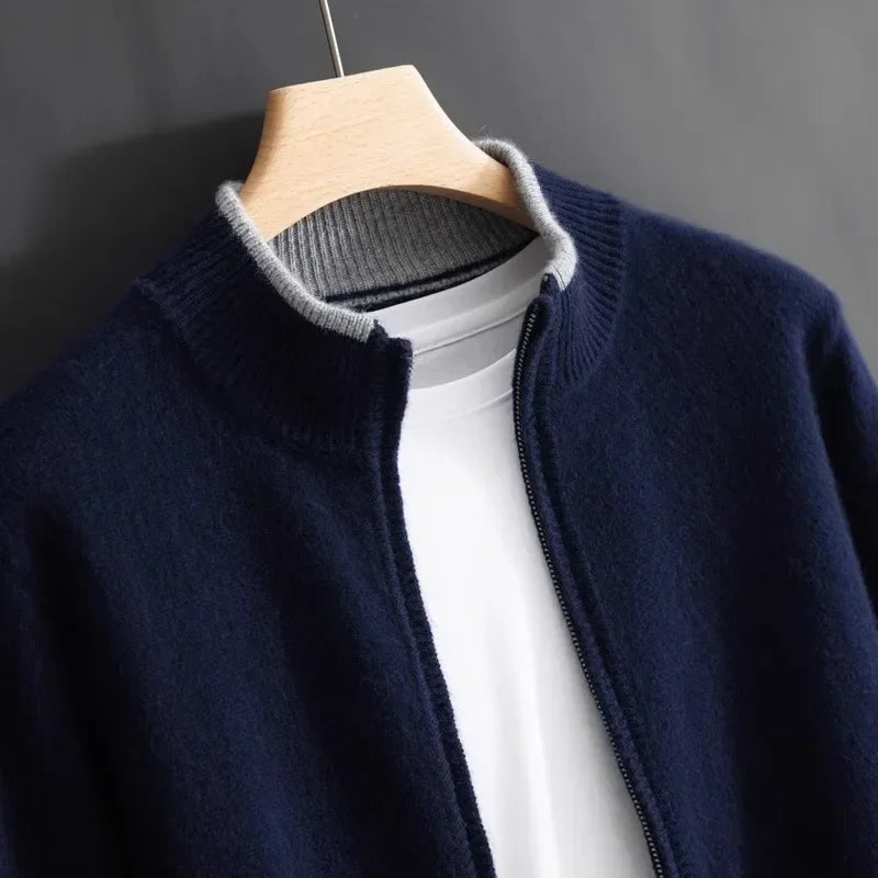 Mayfair Cashmere Zip Jacket