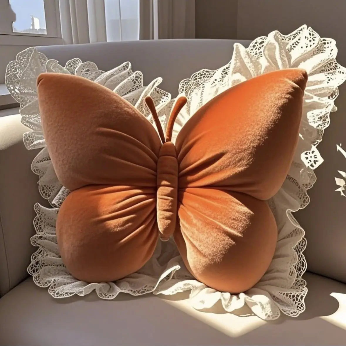 Seraphina Butterfly Pillow