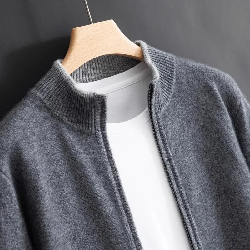 Mayfair Cashmere Zip Jacket
