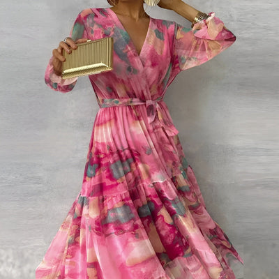Elara - Elegant Floral Summer Dress