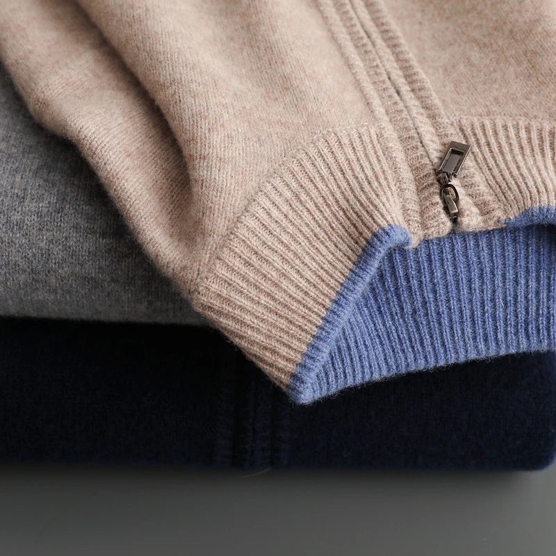 Mayfair Cashmere Zip Jacket