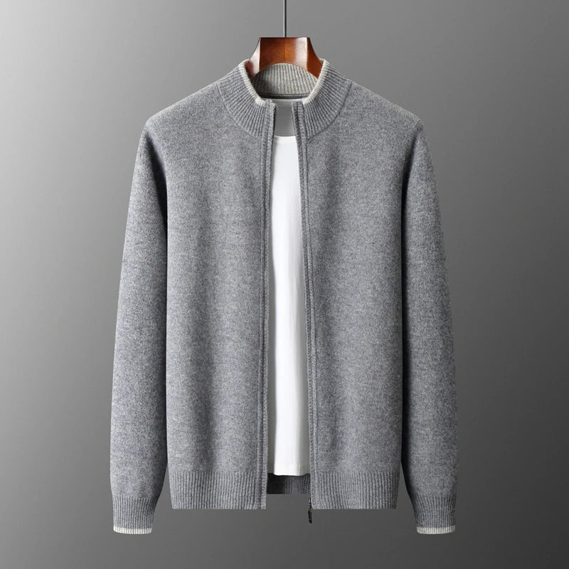 Mayfair Cashmere Zip Jacket