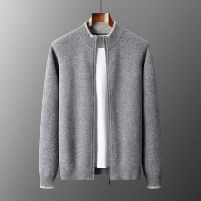 Mayfair Cashmere Zip Jacket