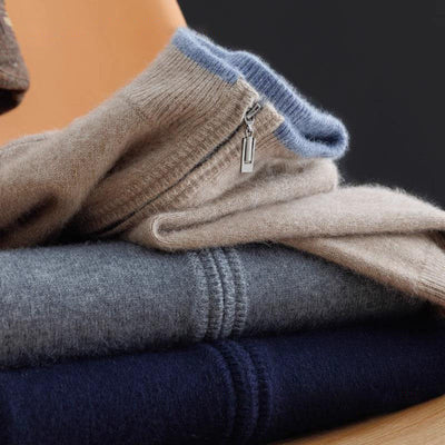 Mayfair Cashmere Zip Jacket