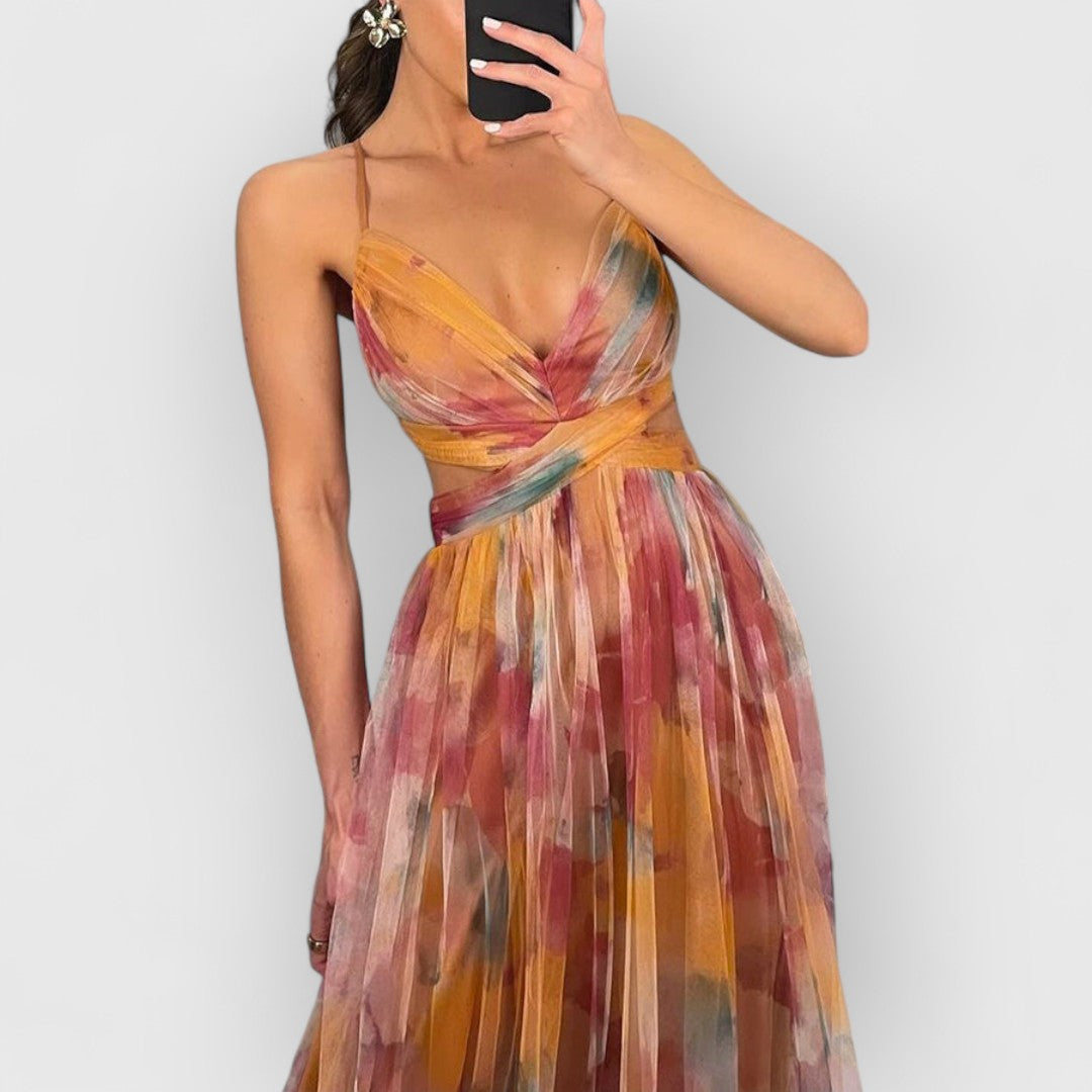 Isabella | Maxi dress with floral print