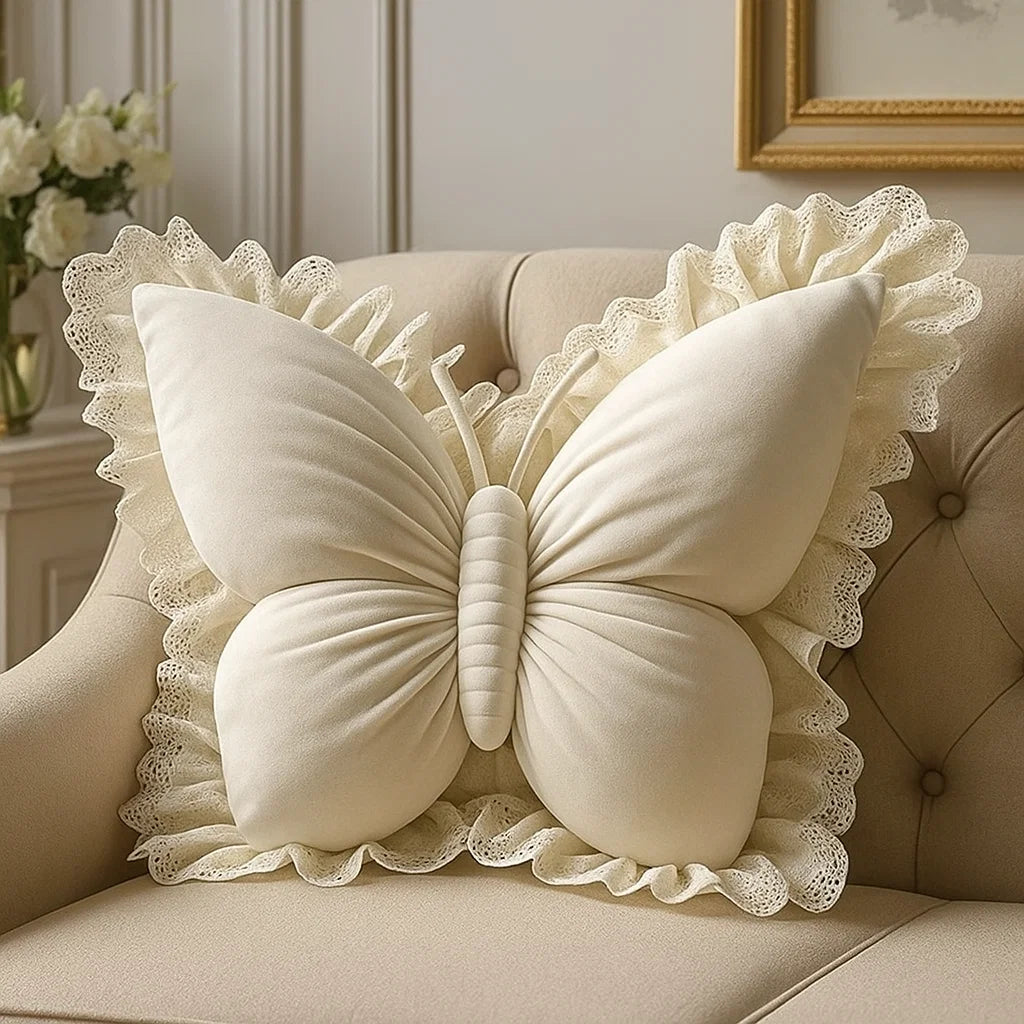 Seraphina Butterfly Pillow