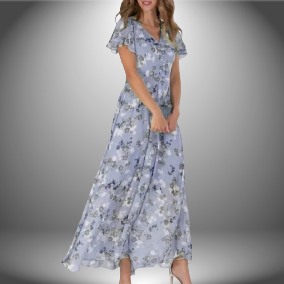Cindy - Formal Light Maxi Dress