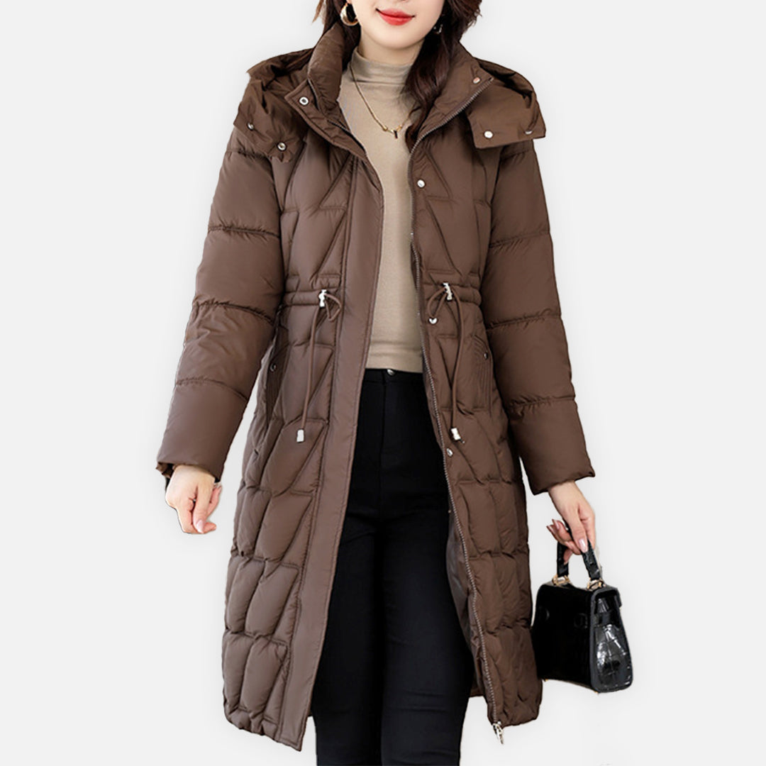 Isabella  Long Quilted Jacket