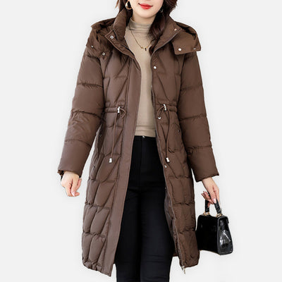 Isabella  Long Quilted Jacket