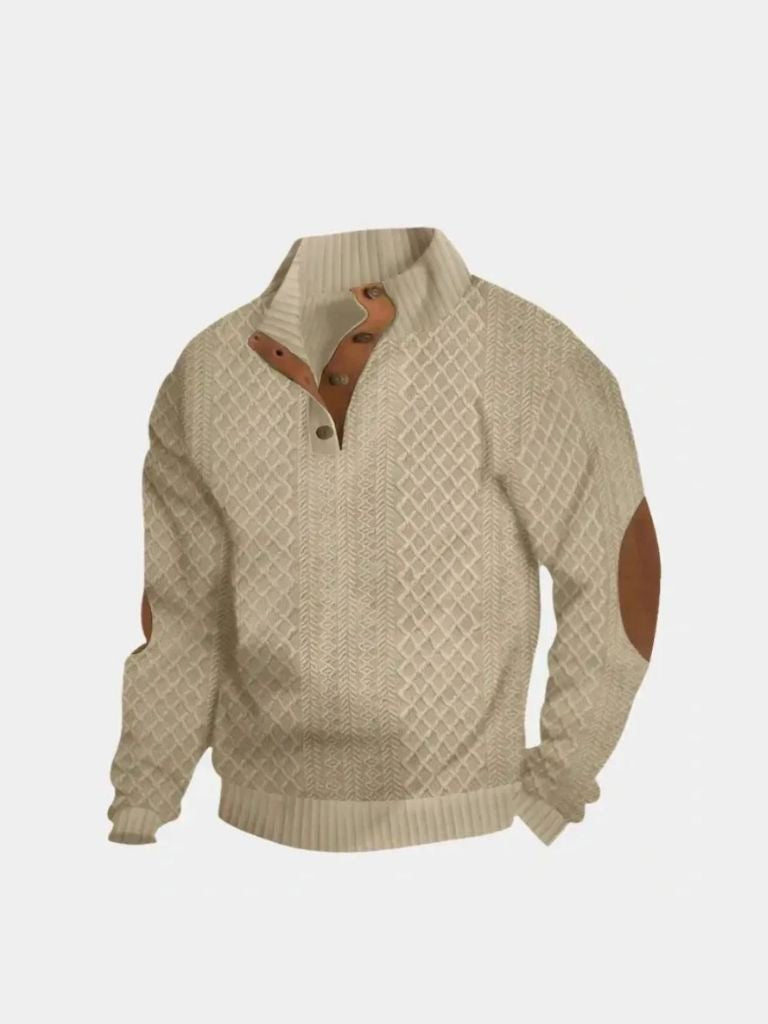 Classic High Collar Pullover