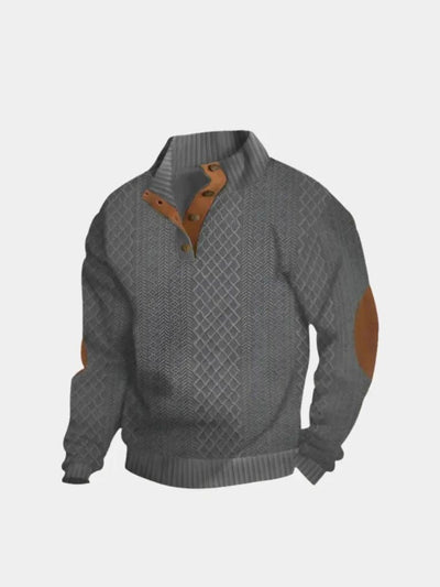Classic High Collar Pullover
