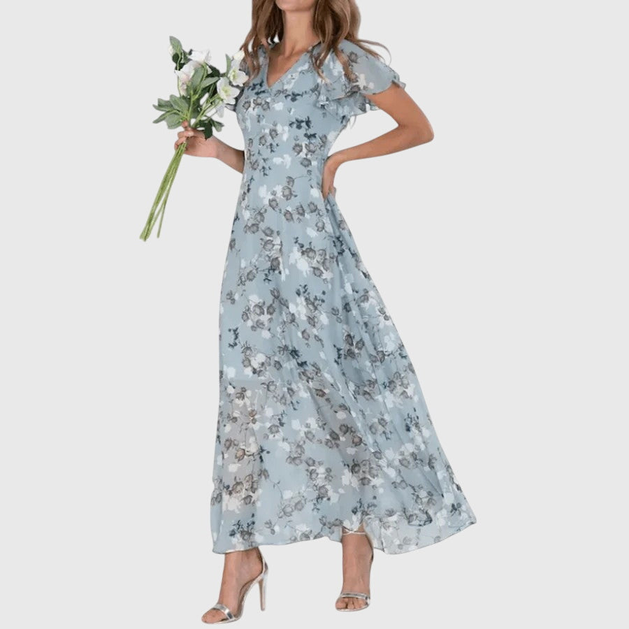 Cindy - Formal Light Maxi Dress