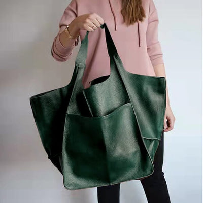 Scarlett™ Luxe Grandeur | Soft shoulder Leather bag