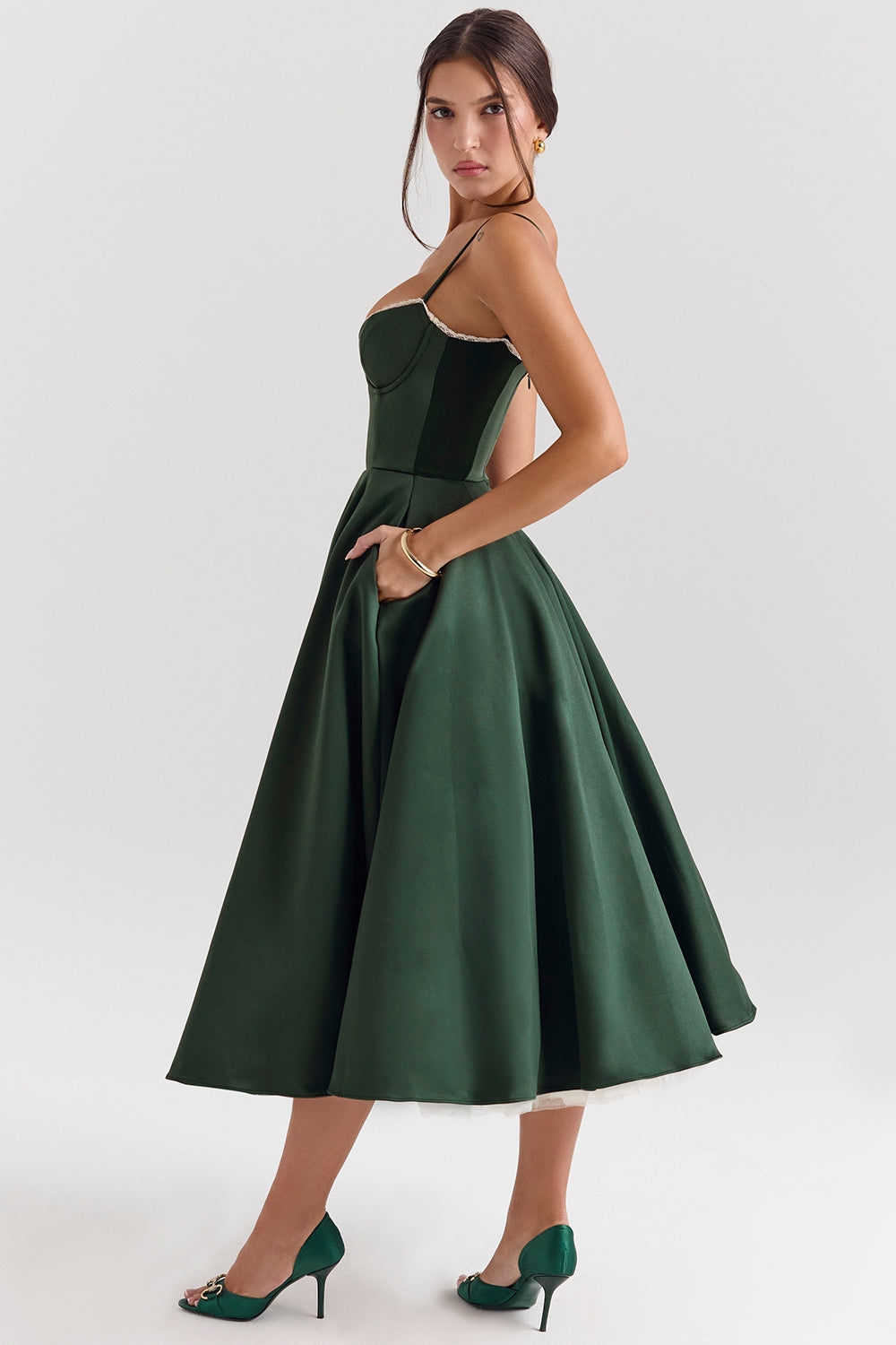 Ariana - Elegant Midi Dress