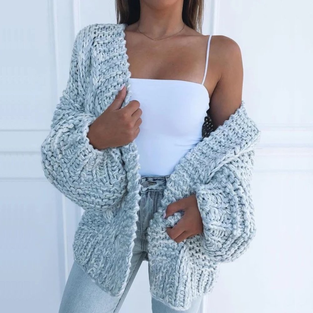Tara™ – Chunky Knit Relaxed Cardigan