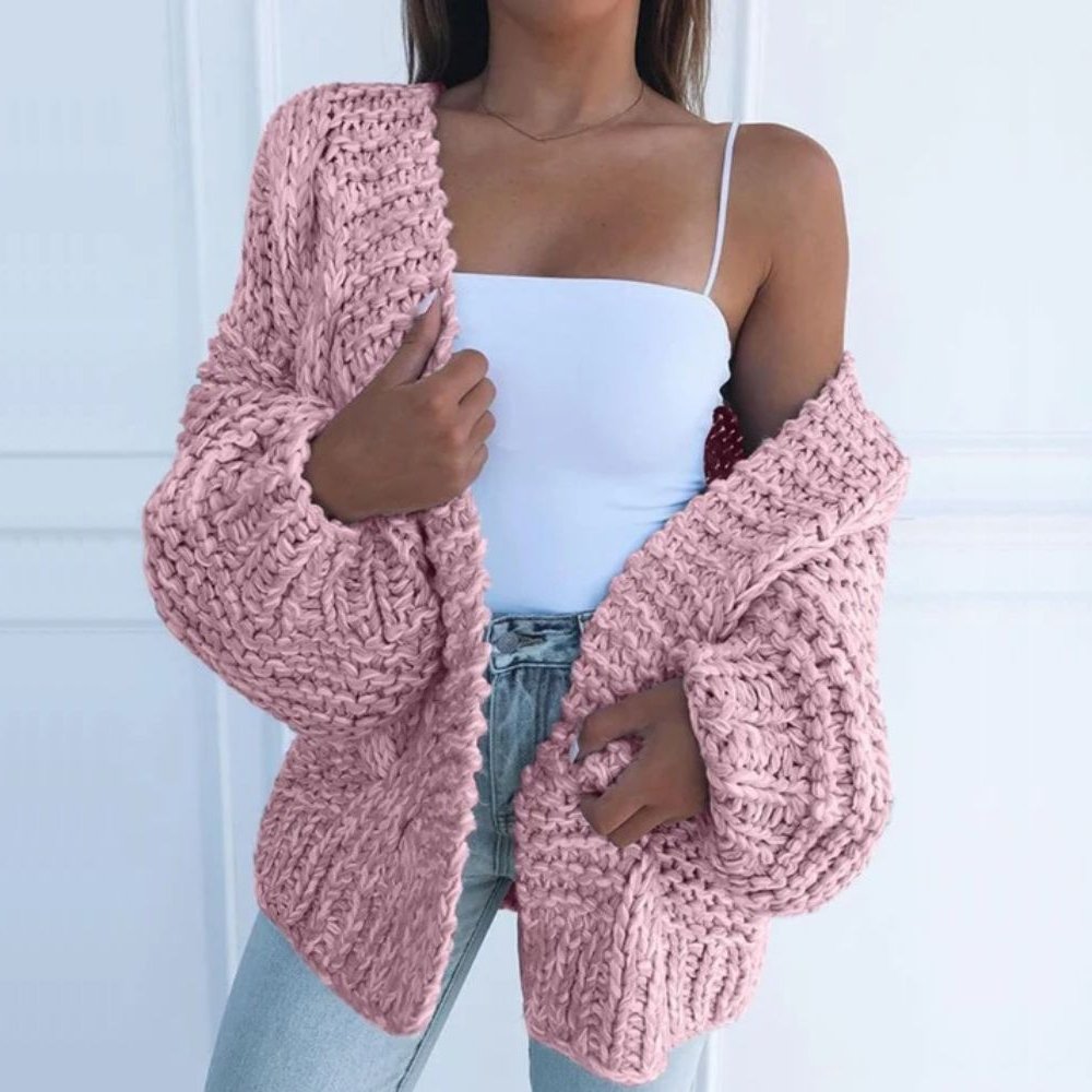 Tara™ – Chunky Knit Relaxed Cardigan
