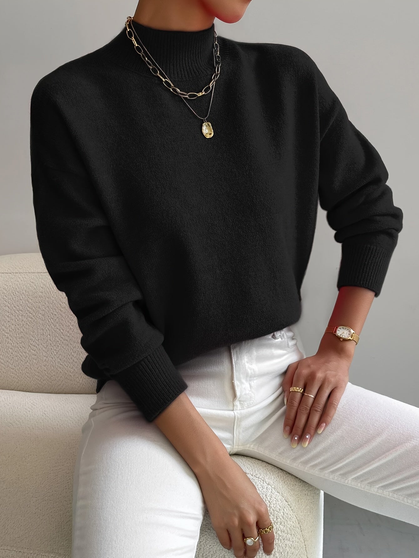 Annalise | Elegant Turtleneck Sweater