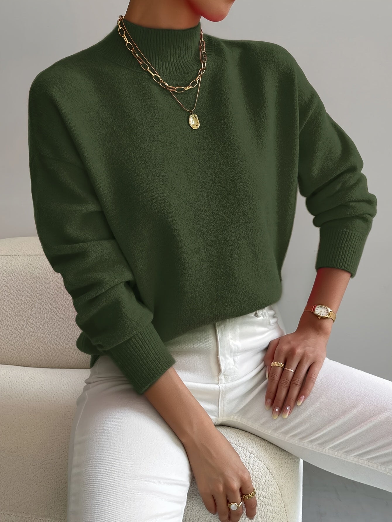 Annalise | Elegant Turtleneck Sweater