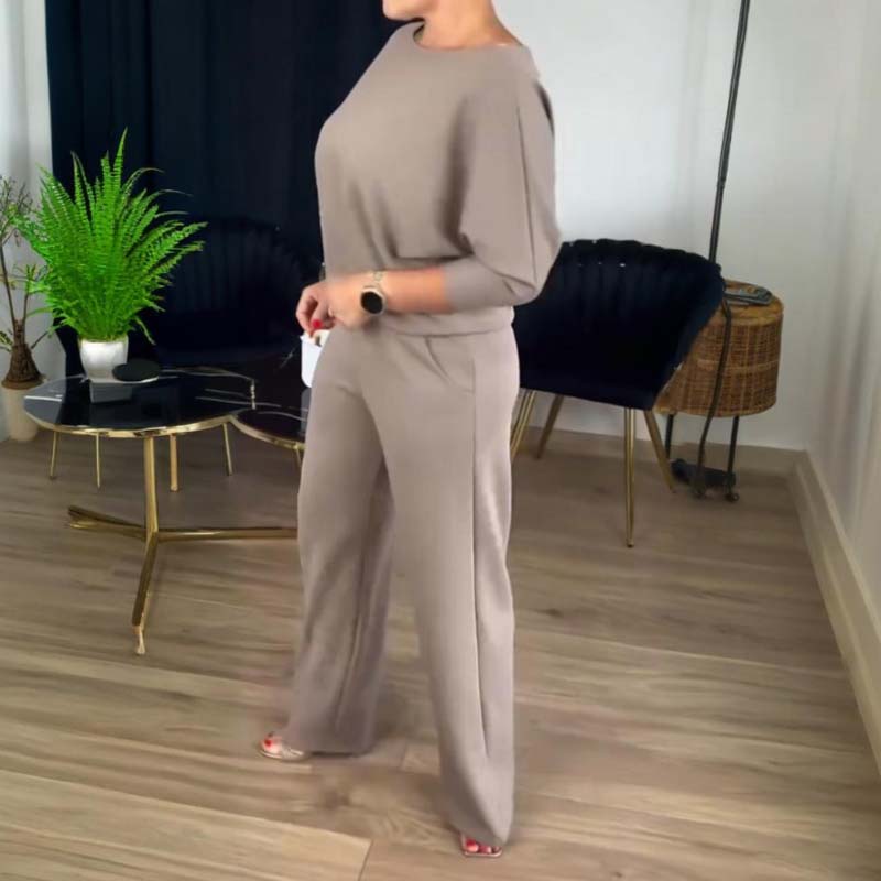 The Kensington Trio | Elegant 3-piece set including long cardigan, top and pants