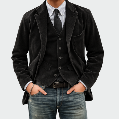 Tommy™ | Two-Piece Set Blazer & Vest