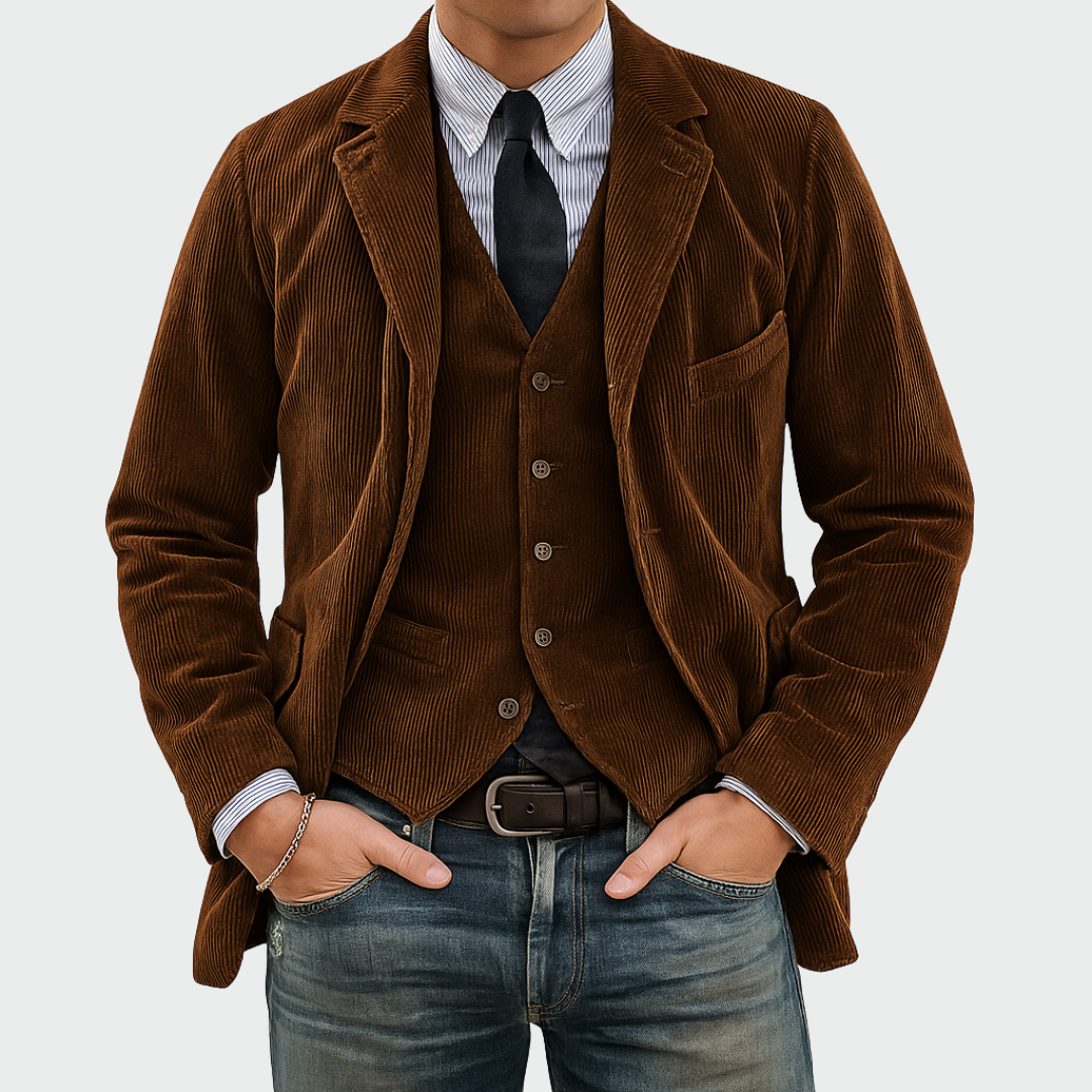 Tommy™ | Two-Piece Set Blazer & Vest